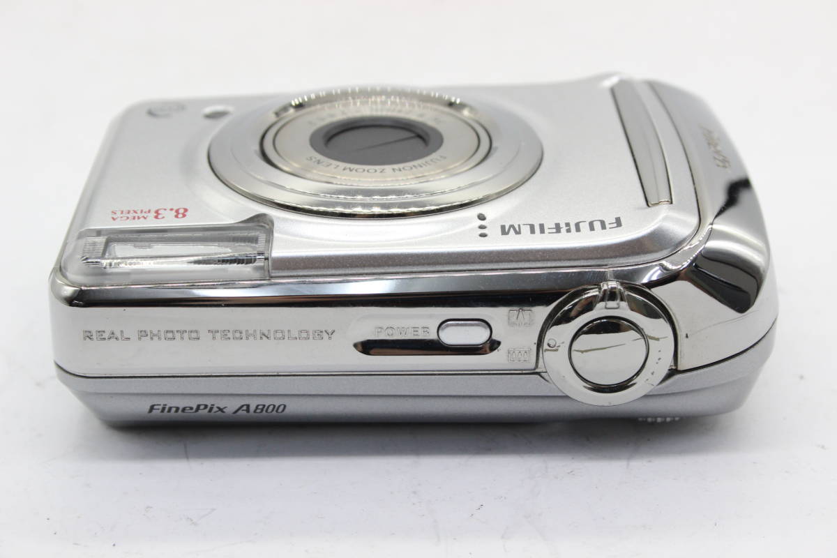 【美品 返品保証】 【便利な単三電池で使用可】フジフィルム Fujifilm Finepix A800 Fujinon Zoom 3x コンパクトデジタルカメラ s436_画像6