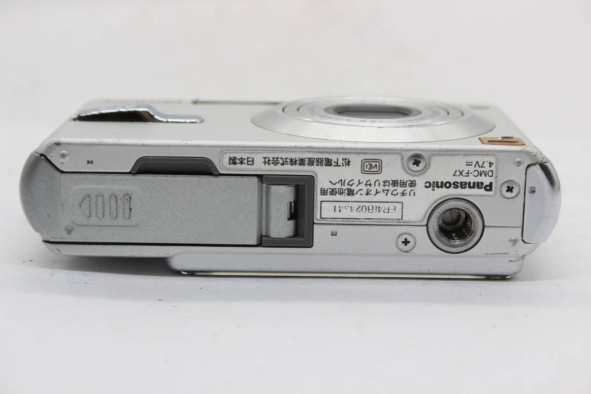 【返品保証】 パナソニック Panasonic Lumix DMC-FX7 コンパクトデジタルカメラ s458_画像7