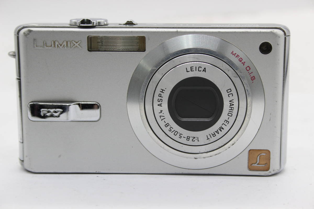 【返品保証】 パナソニック Panasonic Lumix DMC-FX7 コンパクトデジタルカメラ s458_画像2