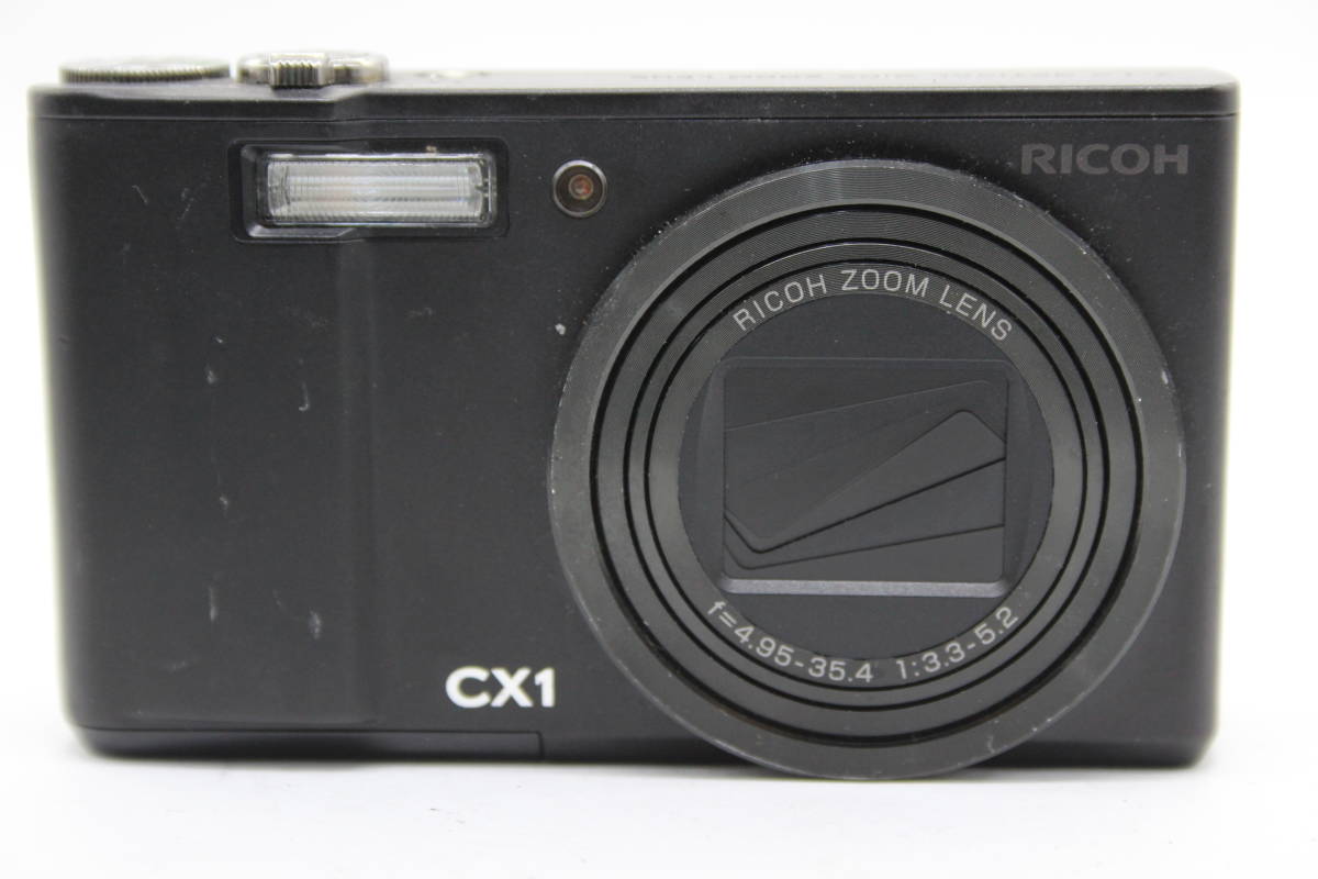 【返品保証】 リコー Ricoh CX1 ブラック 7.1x コンパクトデジタルカメラ s459_画像2