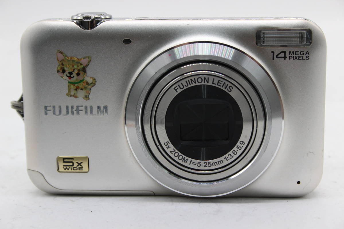 【返品保証】 フジフィルム Fujifilm Finepix JX280 Fujinon 5x Zoom バッテリー付き コンパクトデジタルカメラ s475_画像2