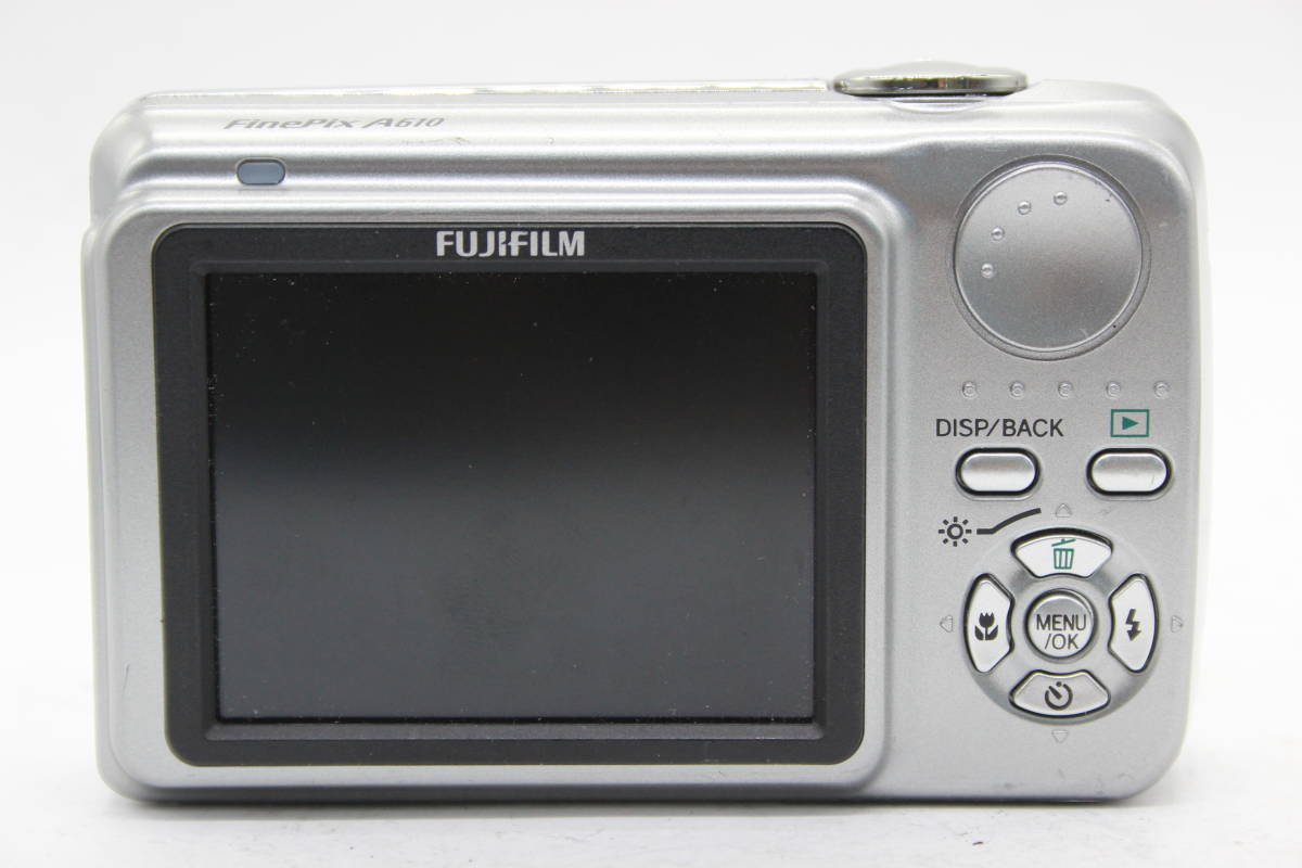 【返品保証】 【便利な単三電池で使用可】フジフィルム Fujifilm Finepix A610 Fujinon Zoom 3x コンパクトデジタルカメラ s579_画像4