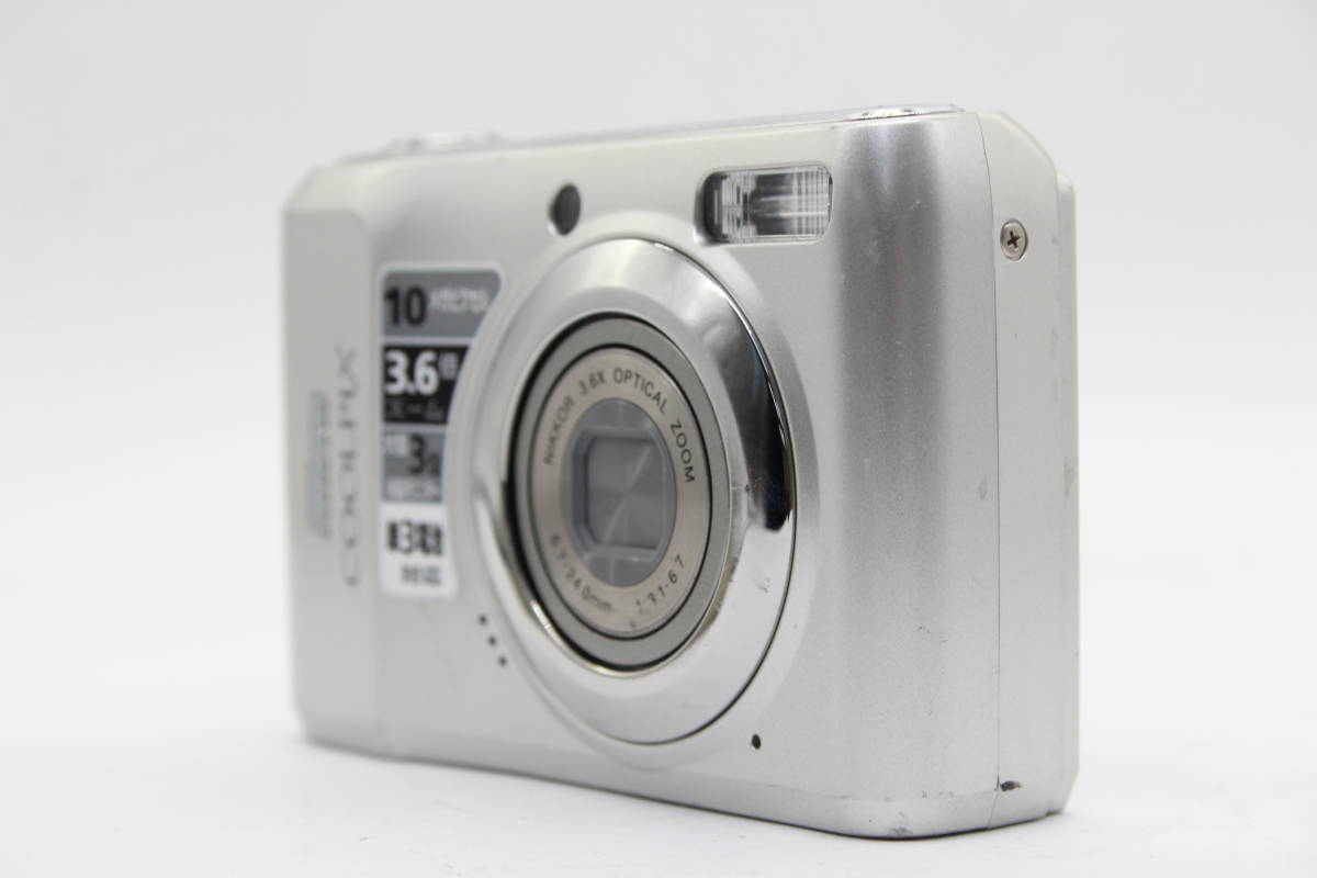 【返品保証】 【便利な単三電池で使用可】ニコン Nikon Coolpix L20 Nikkor 3.6x コンパクトデジタルカメラ C9026