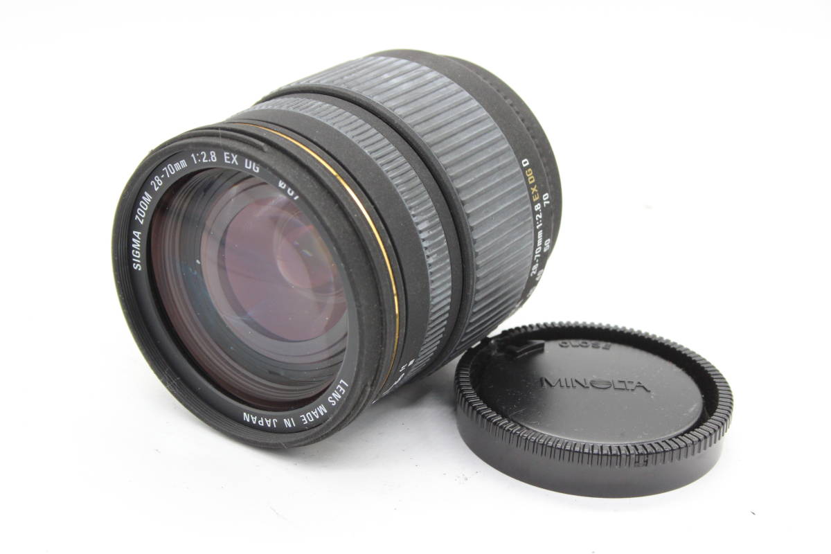 【返品保証】 シグマ Sigma Zoom 28-70mm F2.8 EX DG ソニーミノルタマウント レンズ s952_画像1