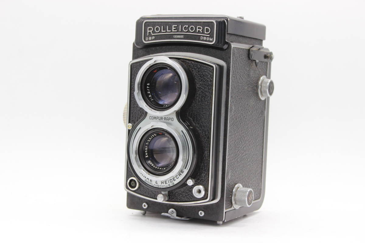 訳あり品】 ローライ Rolleiflex DRP DRGM Heidoscop-Anastigmat F2.8