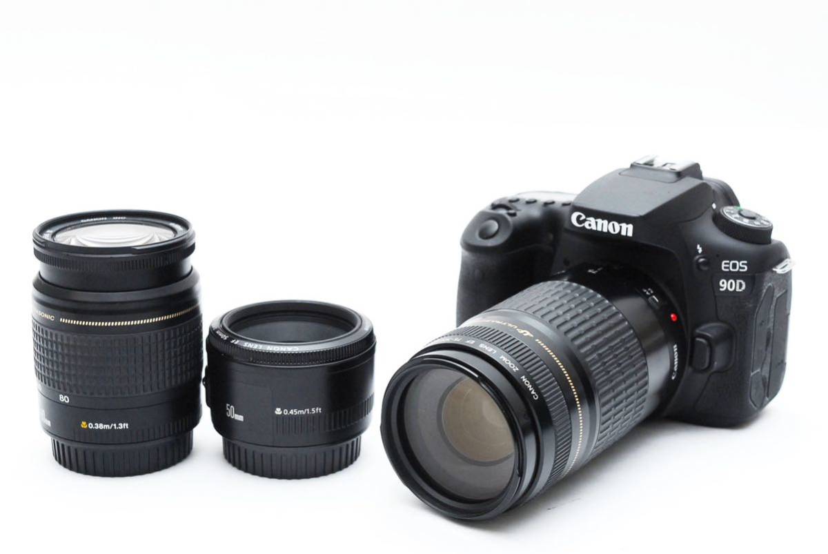 お気に入り】 Canon EF28-80㎜1:3.5-5.6IV、 、Canon II F1.8 EF50mm