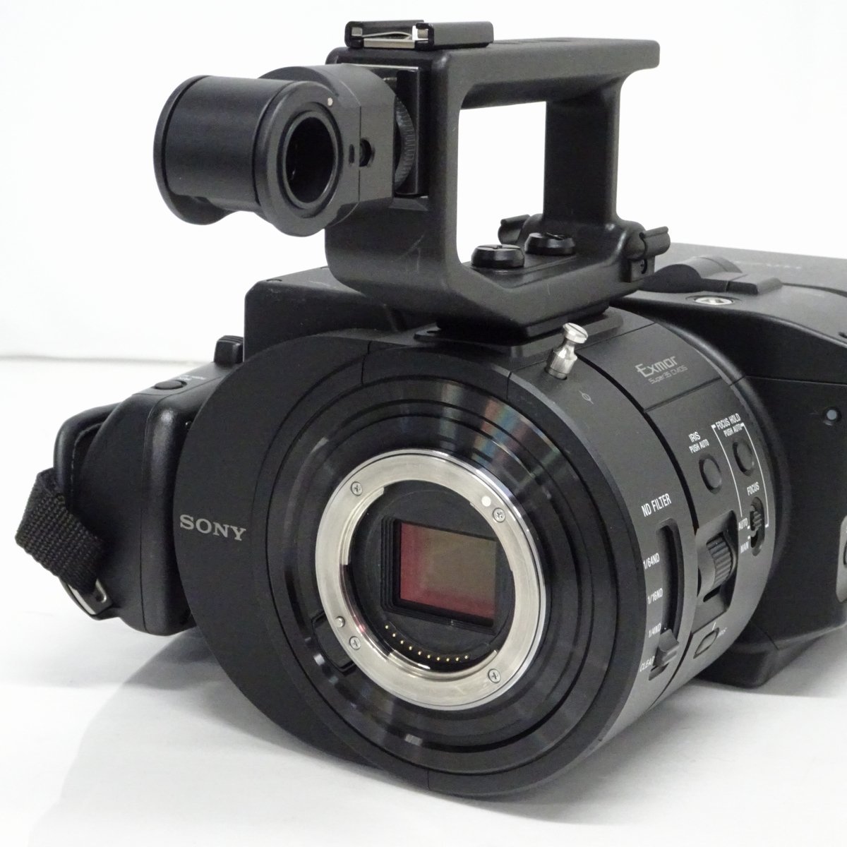 SONY NEX-FS700R NXCAMカムコーダー（レンズ無し/通電60×10時間）【中古/動作品】#383004_画像2