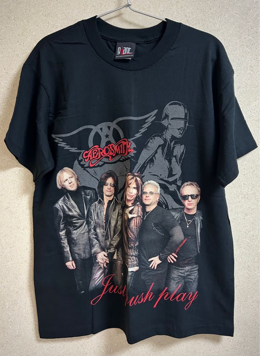 激レア★エアロスミス Just Push Play ツアー Tシャツ 空山 基