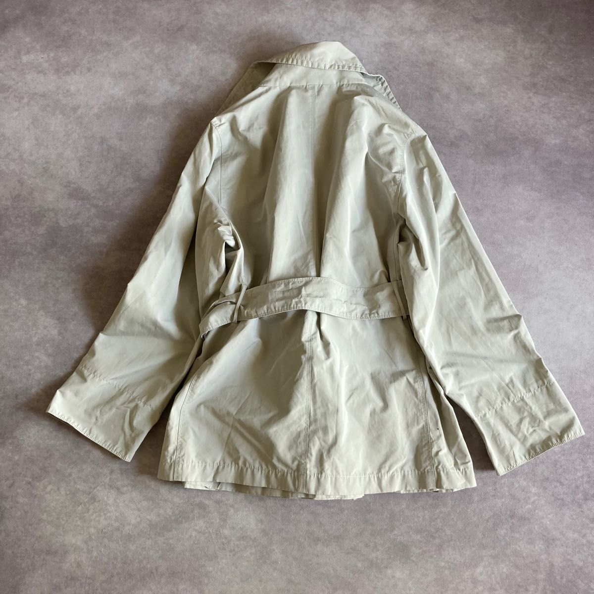 【古着】Max Mara マックスマーラレインウェア ショートトレンチコート