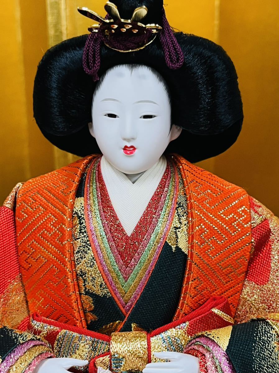 有職束帯 雛人形 雛匠実渓作 高級 雛人形七段 十五人飾 雛段 有職束帯 雛人形 雛匠実渓作 高級 雛人形七段 十五人飾 雛段