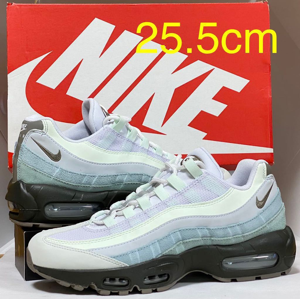 新品!!美色!!NIKE AIR MAX 95 SEQUOIA 25.5cm US7.5 DQ9468-355★エアーマックスOLIVEエアーGREYマックス/セコイア/エアマックス_画像1