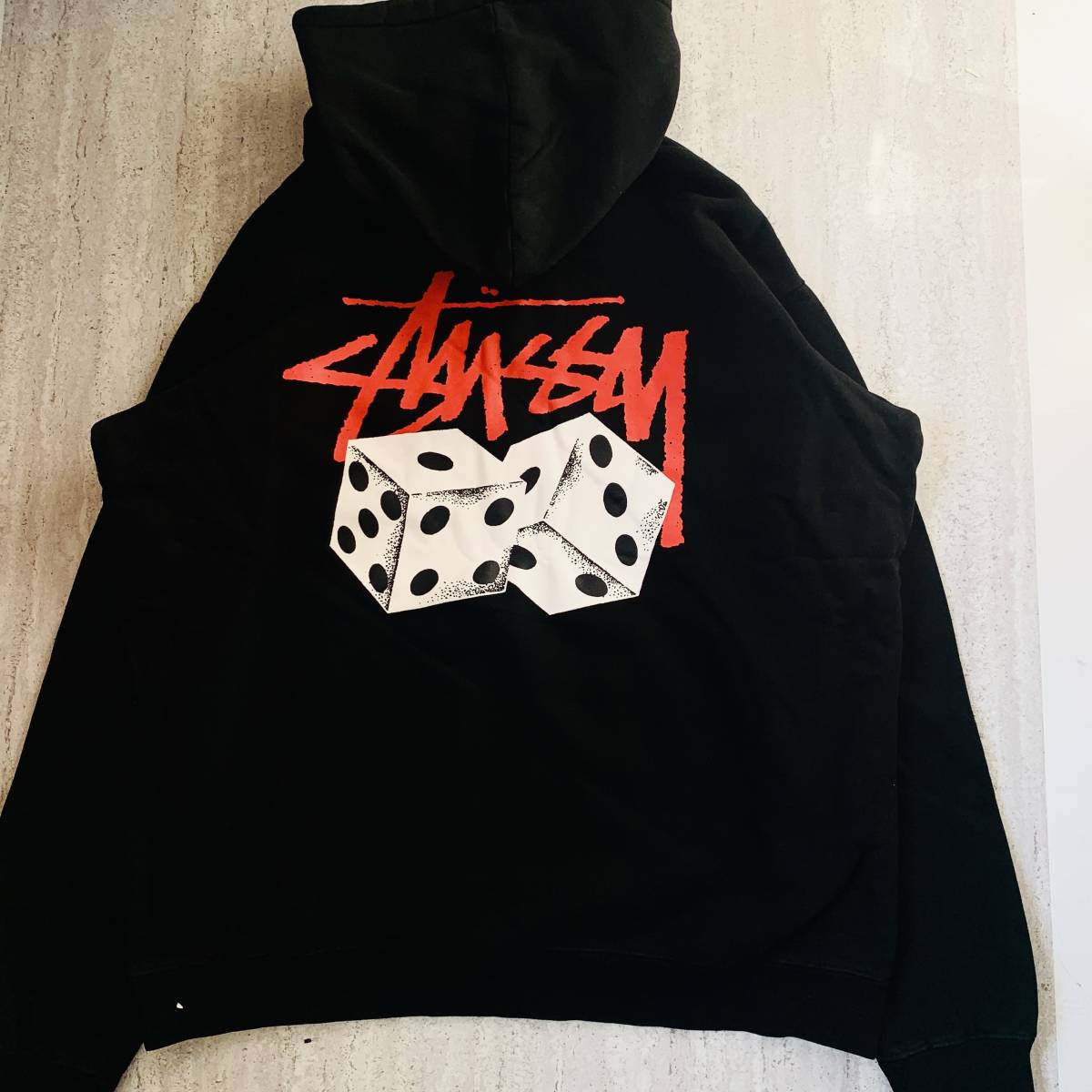 海外限定 ステューシー Stussy サイコロ Dice パーカー XL - パーカー