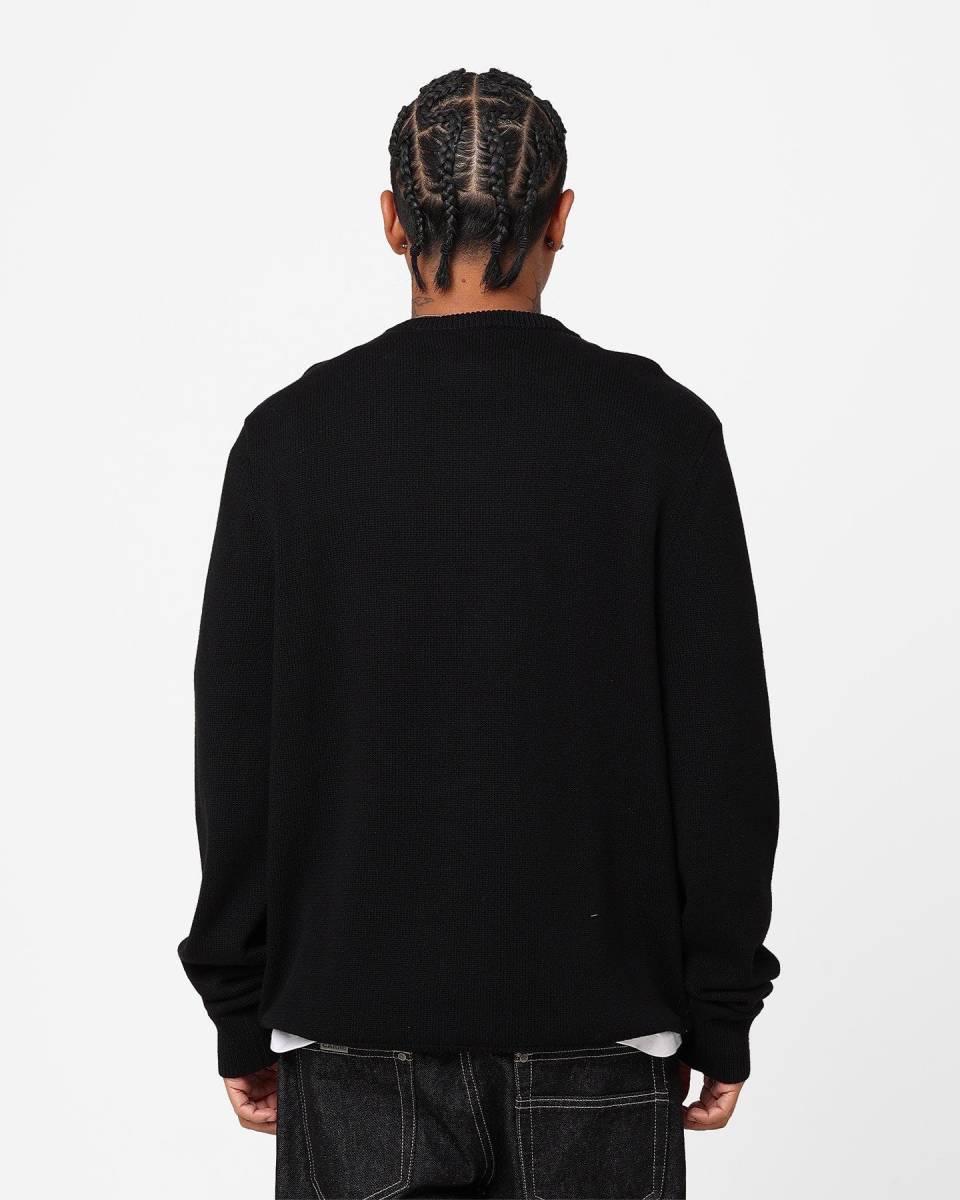 海外限定 ステューシー ニット セーター Stussy 黒 M|Yahoo 海外限定 ステューシー ニット セーター Stussy 黒 M|Yahoo