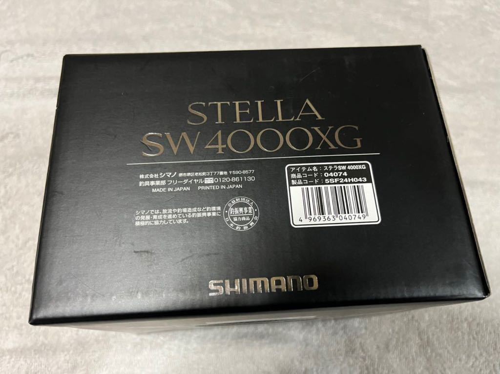20 STELLA ステラ SW 4000XG SHIMANO シマノ　現行品　新品未使用_画像2
