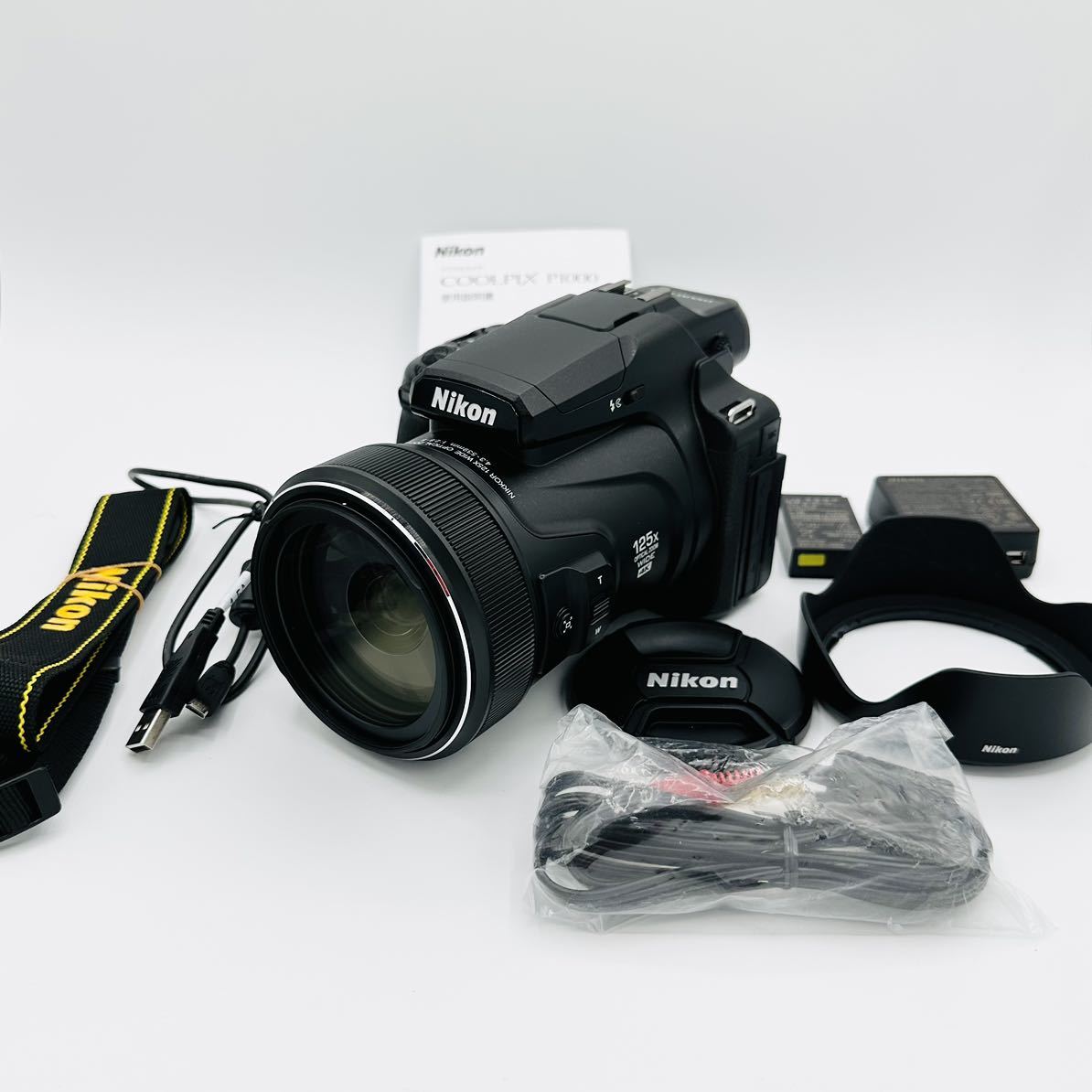 驚きの安さ デジタルカメラ 【ほぼ新】Nikon COOLPIX P1000BK