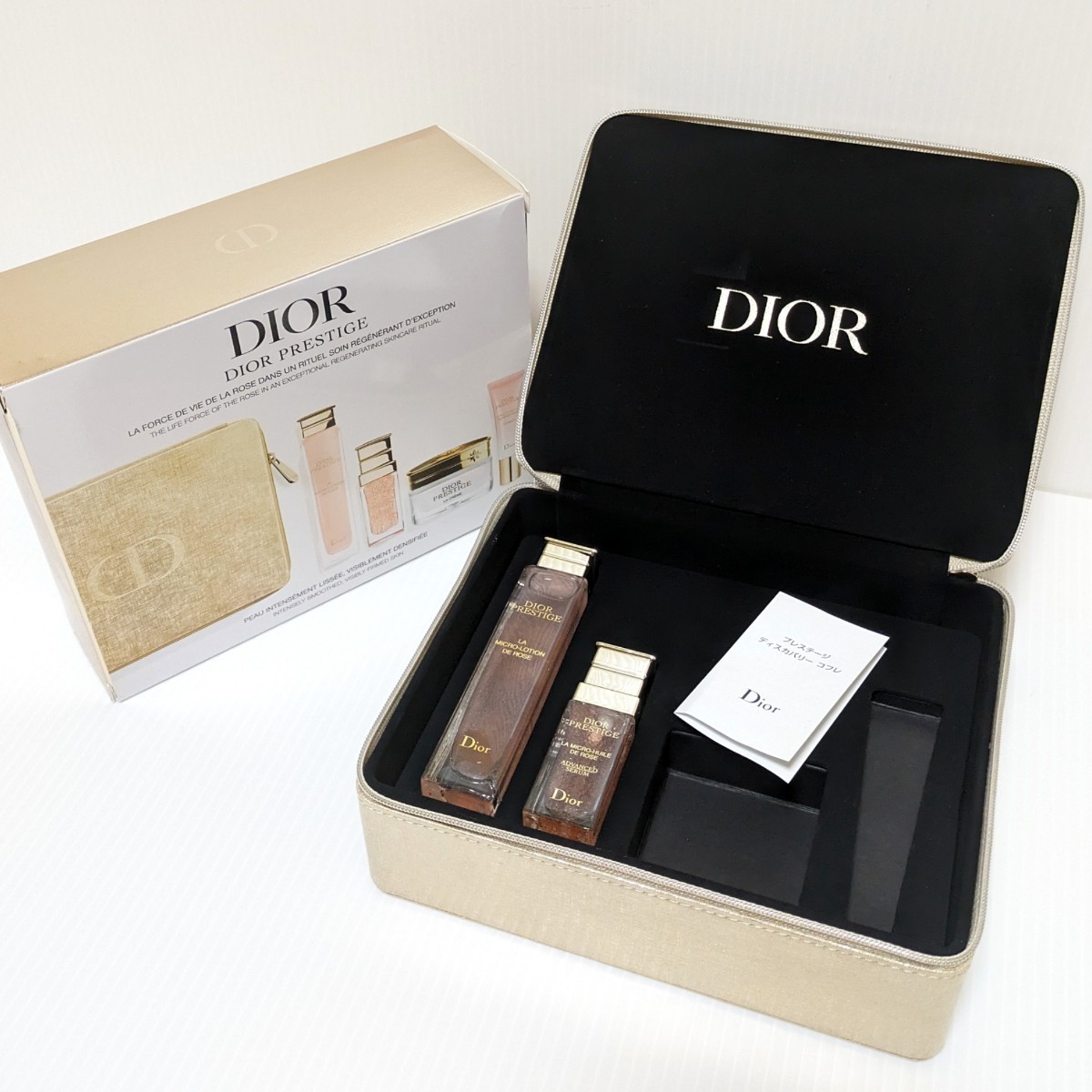 Christian Dior ディオール プレステージ ディスカバリーコフレ ラ ローション ル ネクター ラ クレーム 化粧水 美容液