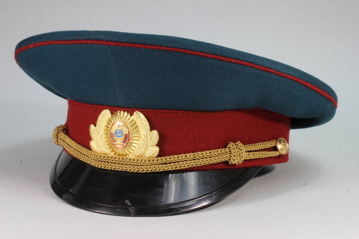 ロシア ソビエト ソ連軍 内務省 警察 帽子 制帽 レプリカ 複製品 ロシア ソビエト ソ連軍 内務省 警察 帽子 制帽 レプリカ 複製品