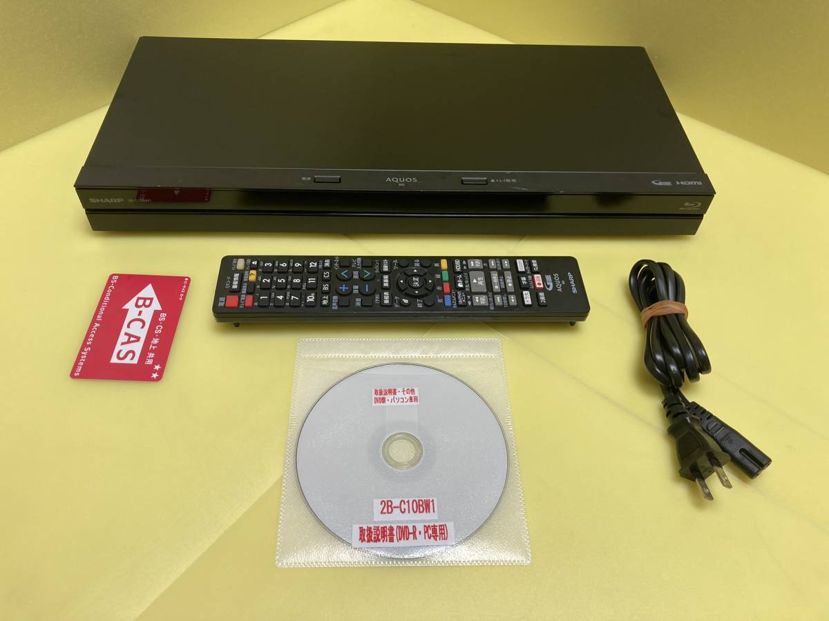 ヤフオク! - SHARP シャープ BDレコーダー 2B-C10BW1