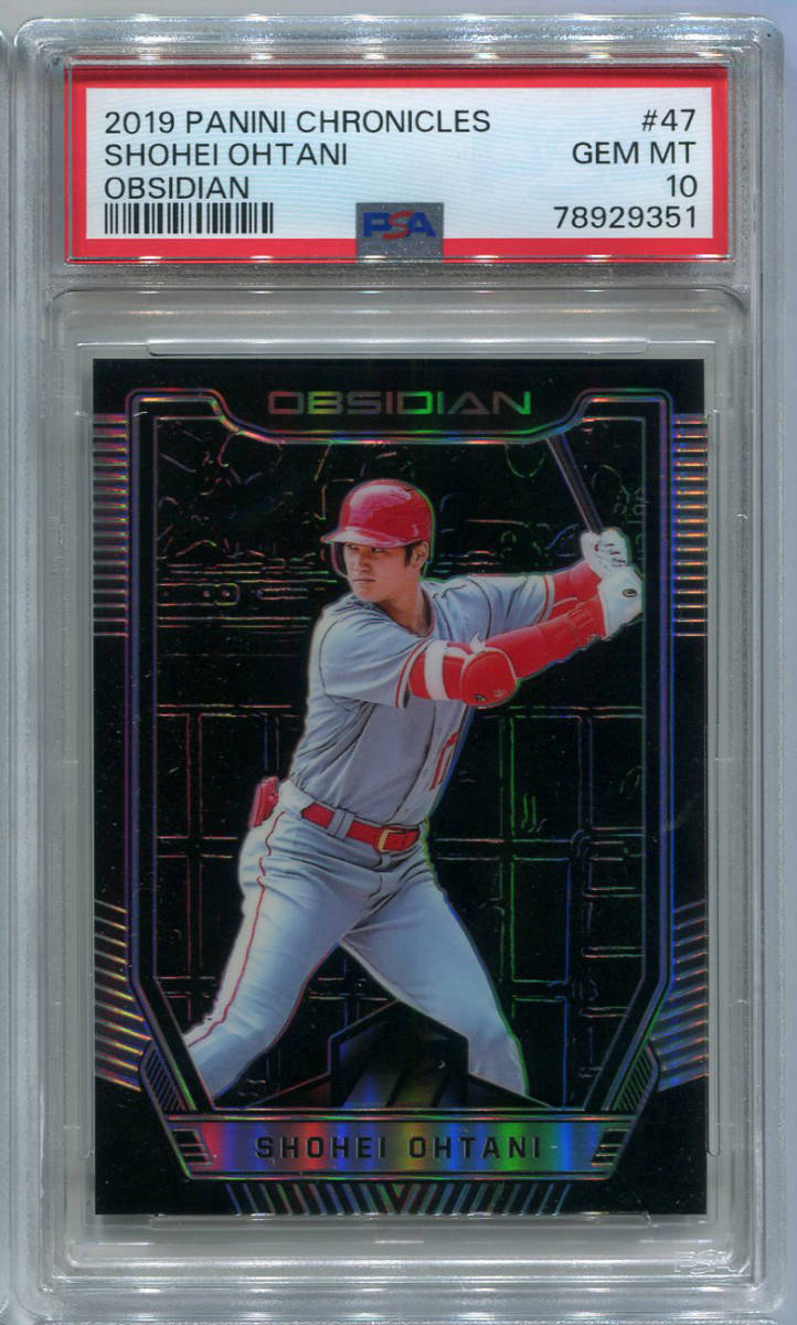 特売 2019 Panini Chronicles Obsidian Shohei Ohtani 大谷翔平 PSA 10