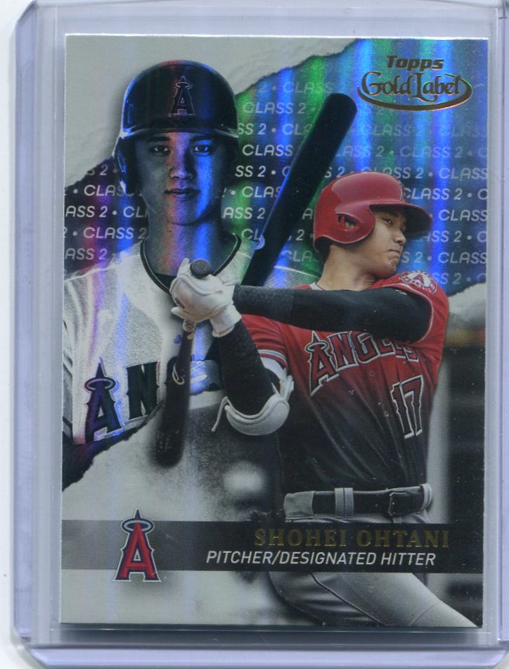 2020 Topps Gold Label Class 2 Shohei Ohtani ベースカード 大谷翔平_画像1