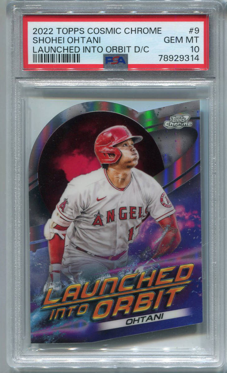 即納】 2022 Topps Chrome Cosmic Launched Into Orbit Shohei Ohtani