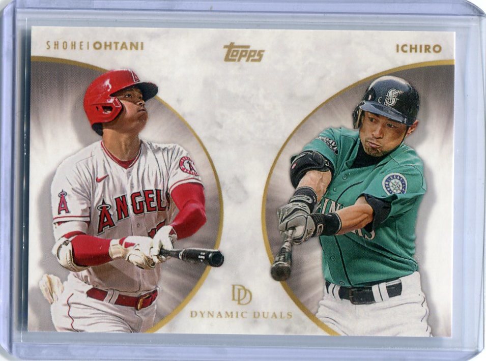 2022 TOPPS DYNAMIC DUALS 大谷翔平 イチロー-