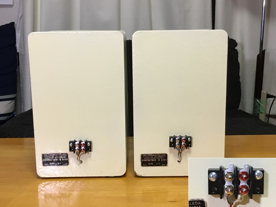 東独 RFT 2Way システム B9131 調整済品 ペア、凄い低音! 透明感ある高