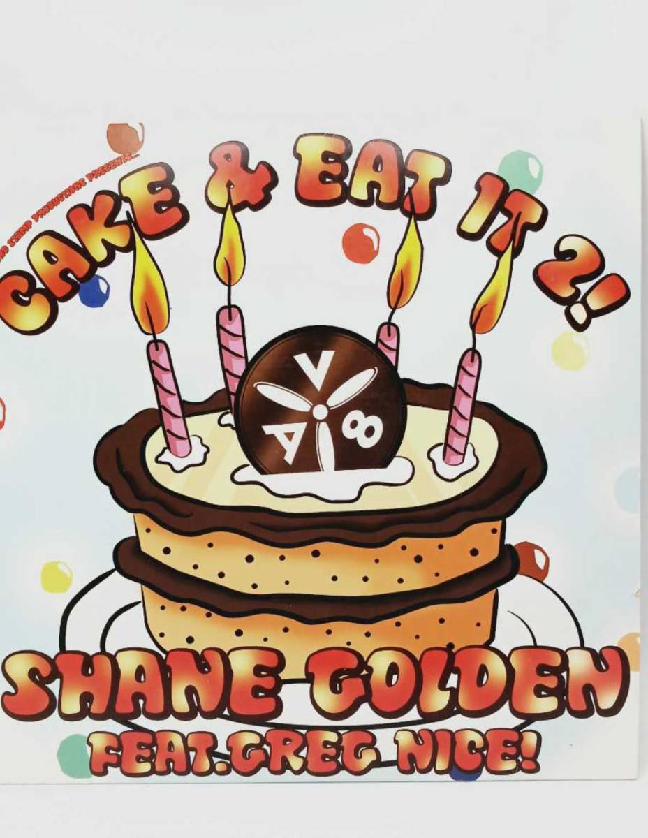 【まとめ発送可能!!!!】CAKE＆EAT IT 2! SHANE GOLDEN FEAT.GREG NICE! レコード盤 レコード 盤_画像4