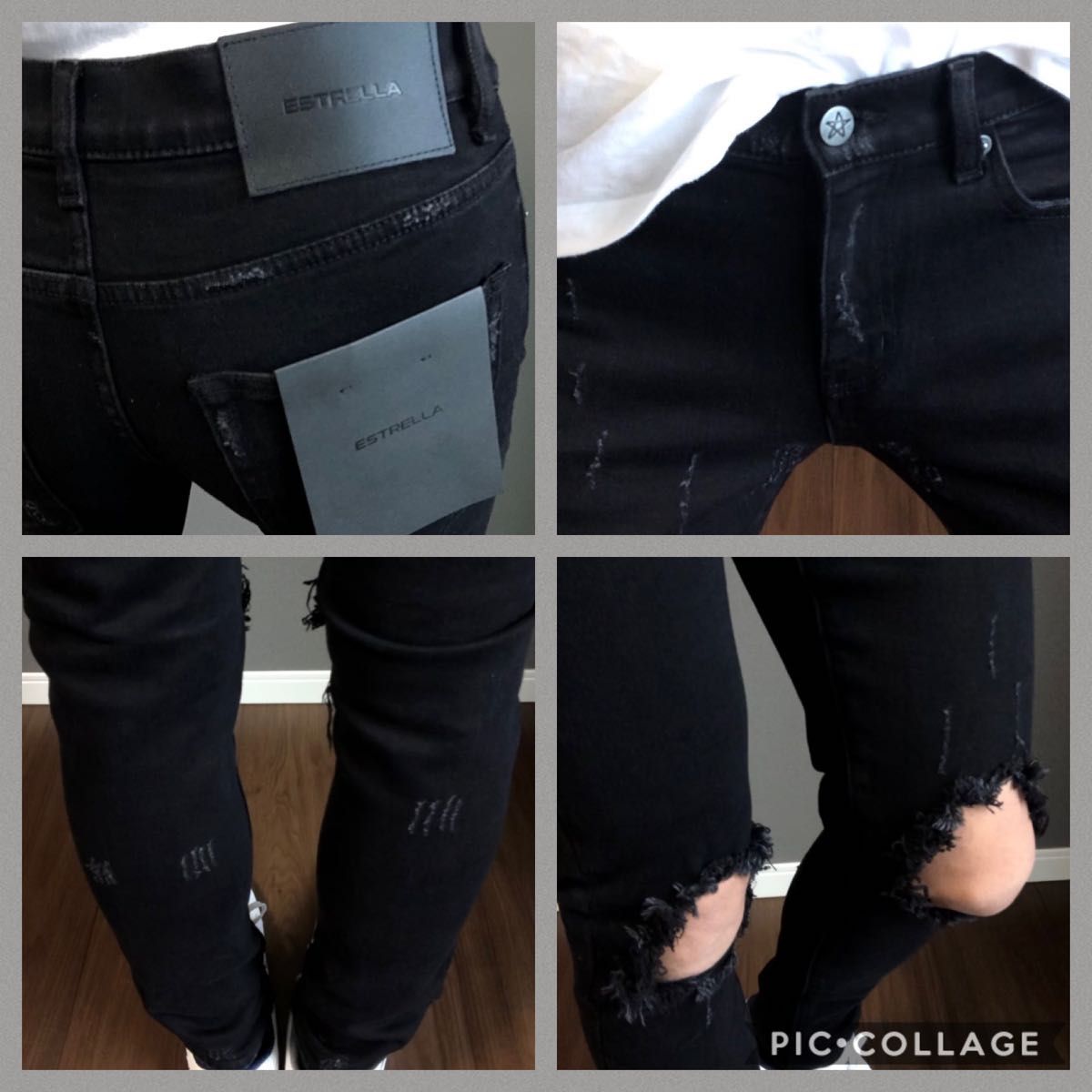 デニムパンツ　お洒落　ダメージ　クラッシュ加工　　大人気　ストレッチ 良品質　アディダス Levis ビームス ZARA 好きな方