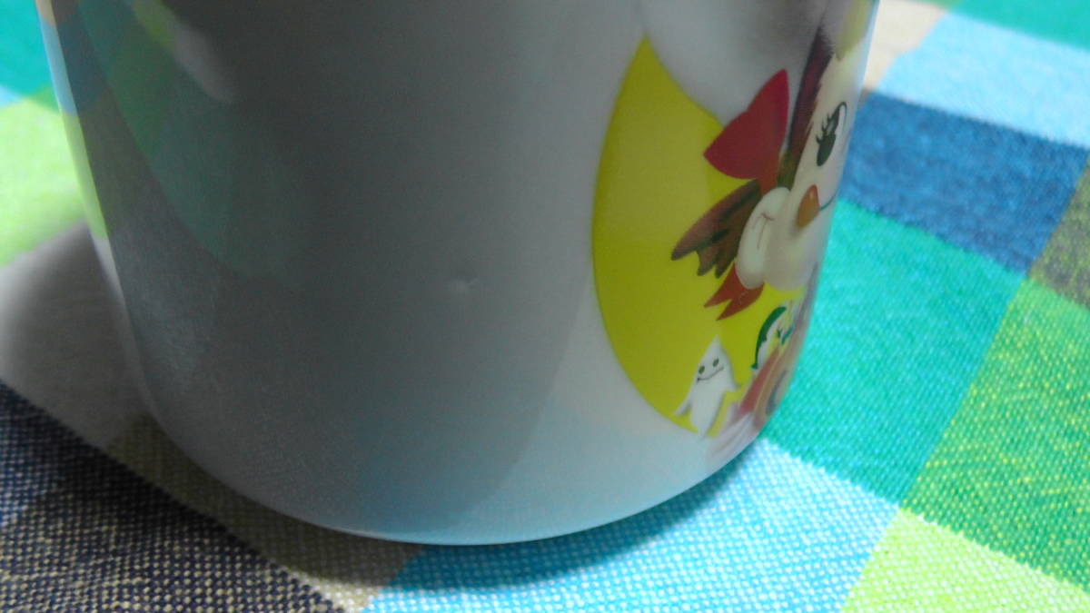 不二家 ペコちゃん ハロウィン プリンカップ マグカップ 2個セット_小さな擦り傷があります。