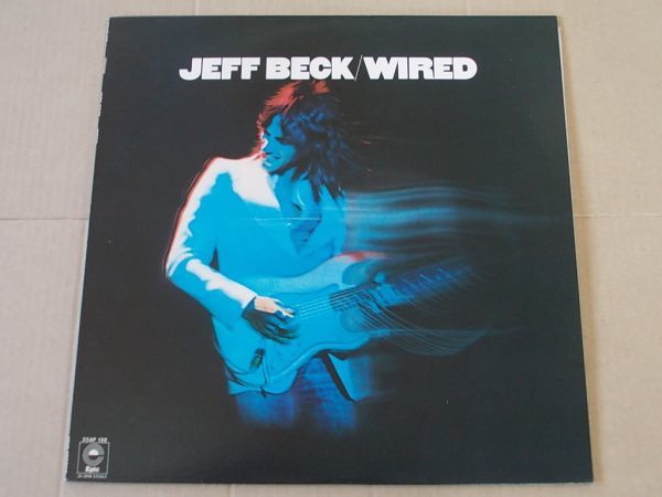 P1482　即決　LPレコード　ジェフベック　JEFF BECK『ワイアード　WIRED』　アイロンプリント付　国内盤_画像1