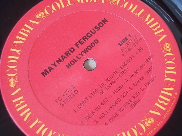 P7664　即決　LPレコード　メイナード・ファーガソン MAYNARD FERGUSON『HOLLYWOOD』　輸入盤　US盤_画像3