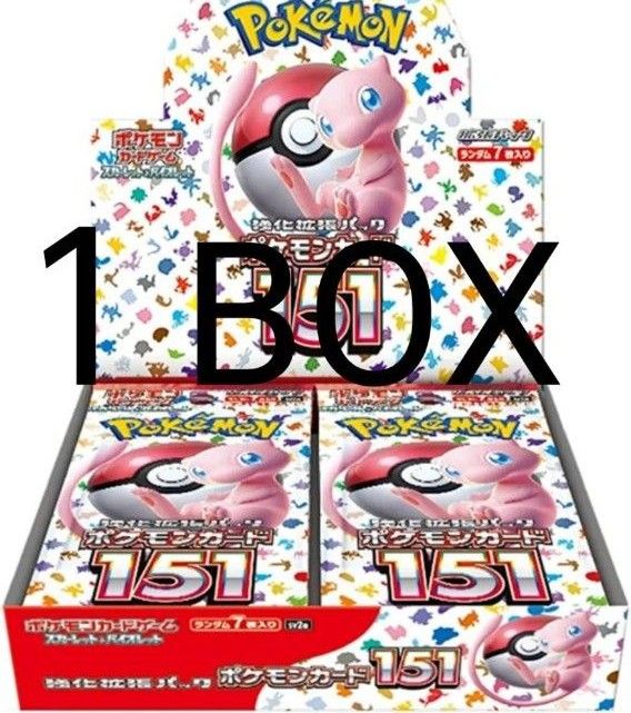 ポケモンカード 151 1BOX 未開封 シュリンク付 Yahoo!フリマ(旧)-