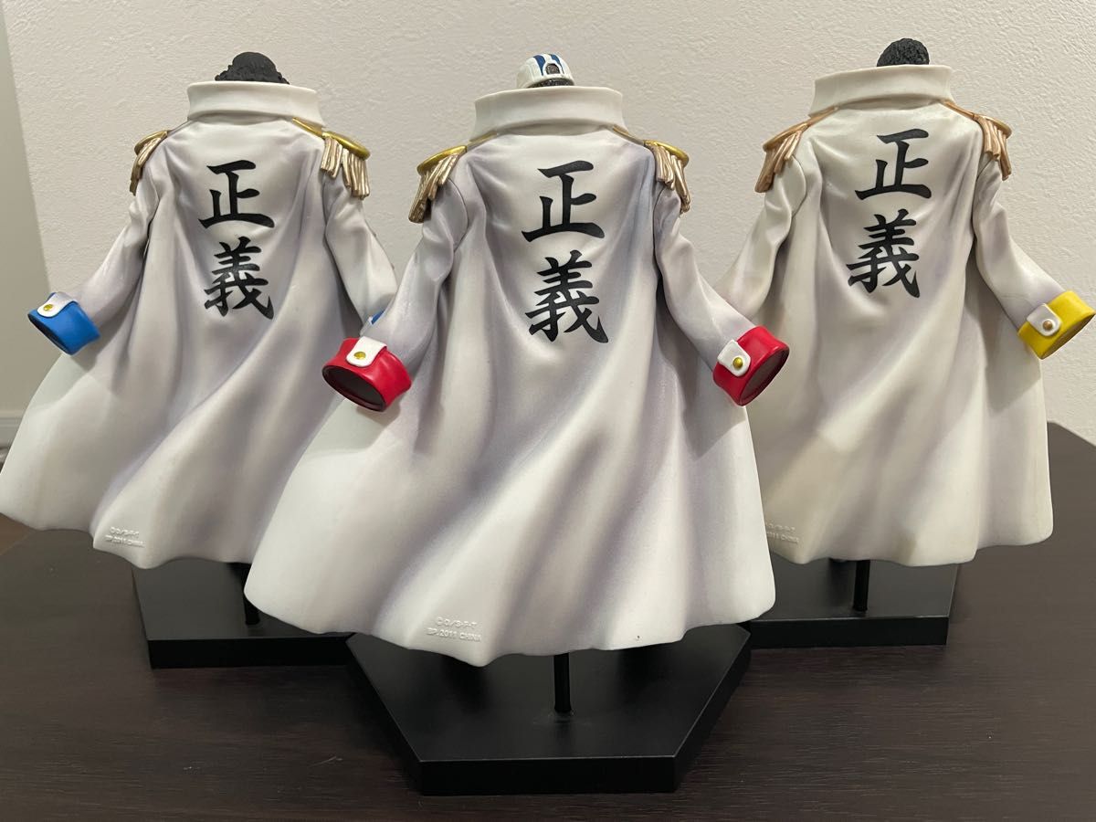 ワンピースDX海軍フィギュア vol 1 元三大将のフィギュア 3体 ワンピースDX海軍フィギュア vol 1 元三大将のフィギュア 3体