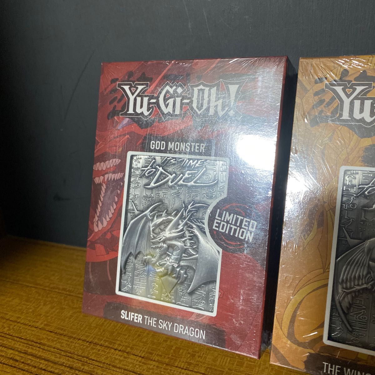 FaNaTtik 遊戯王 三幻神 金属製 カード 3種セット シリアル入り 5000枚限定
