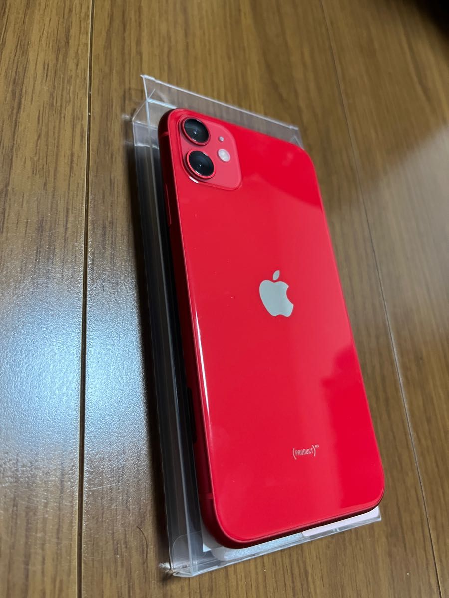 iPhone 11 (PRODUCT)RED 64 GB ソフトバンク認定品-