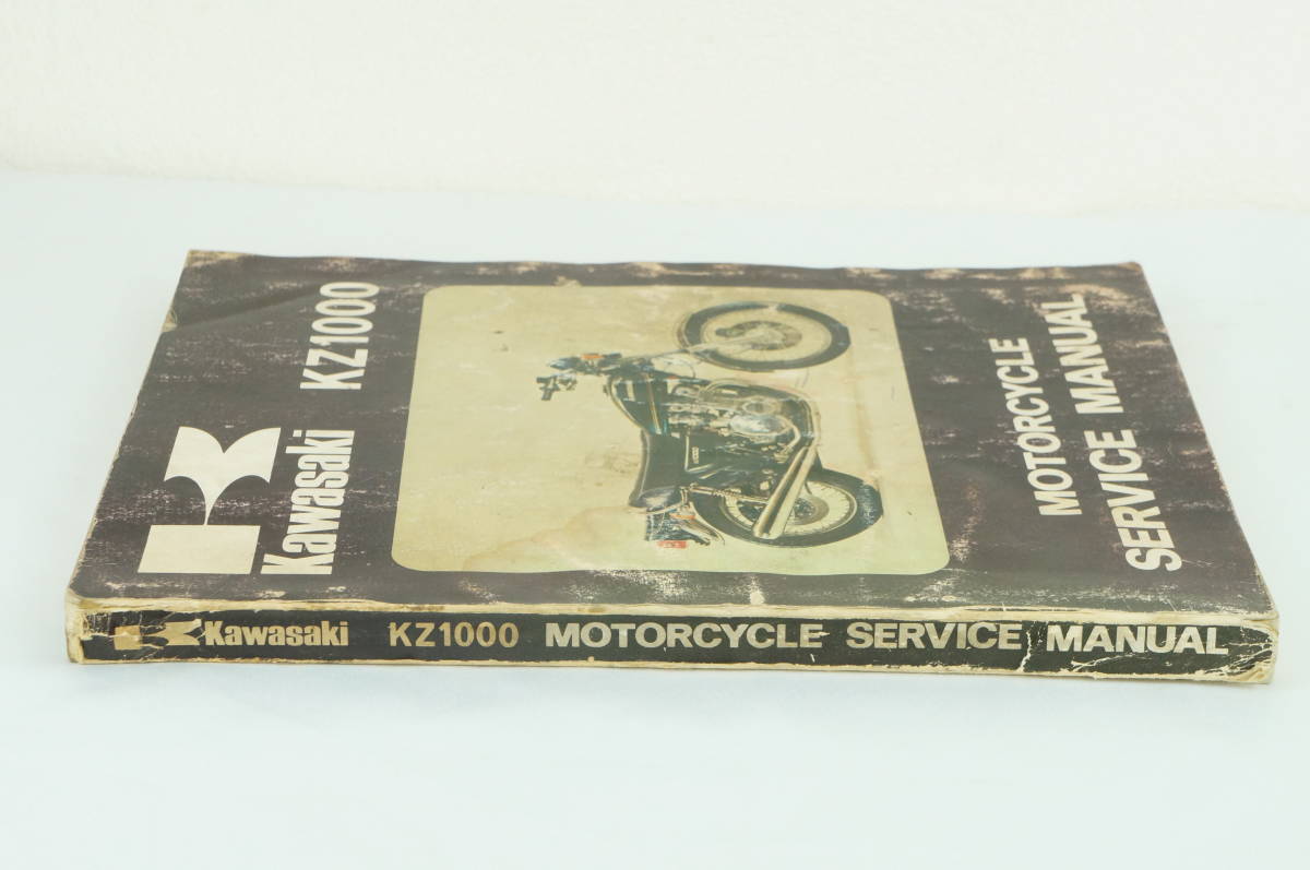 [1977-78 год /1-3 день отправка / бесплатная доставка ]Kawasaki KZ1000 A1/A2/D1 Z1-R Z1R стандартный руководство по обслуживанию сервисная книжка Kawasaki K238_105