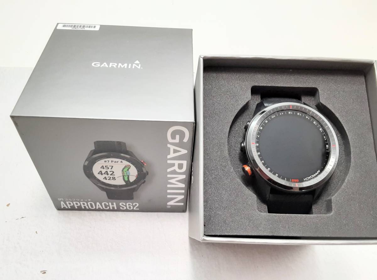 美品 1円～☆GARMIN ガーミン APPROACH アプローチ S62 GPS ゴルフ