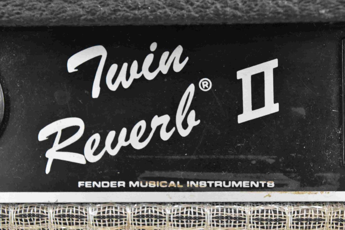 F☆Fender フェンダー ギターアンプ Twin Reverb II ☆中古☆の画像9