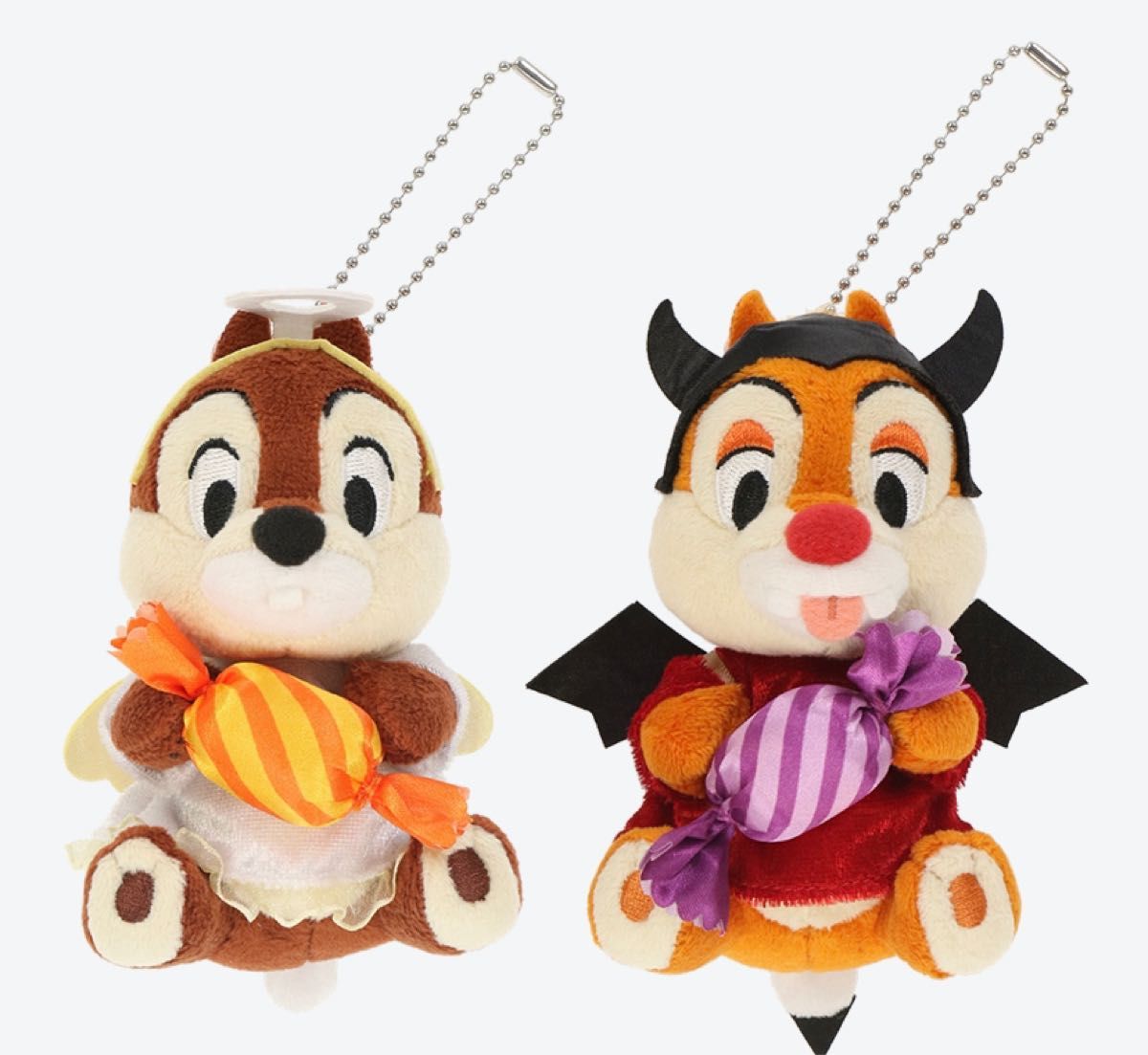 チップとデール ハロウィーン ぬいぐるみバッジ ディズニー 2023 チップとデール ハロウィーン ぬいぐるみバッジ ディズニー 2023
