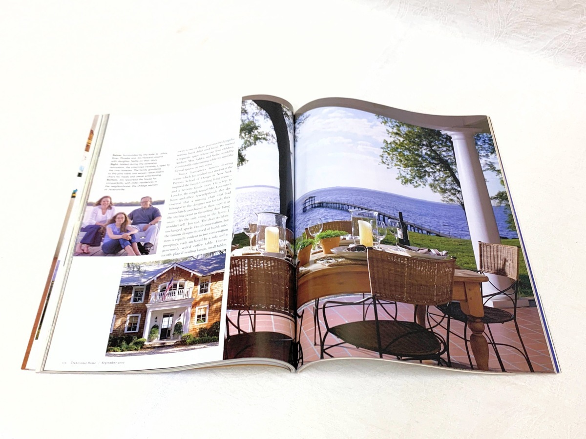 432A/2002年9月 TRADITIONAL HOME INVITING COLOR 家づくりのアイデア インテリアスタイル 海外雑誌 現状品の画像6