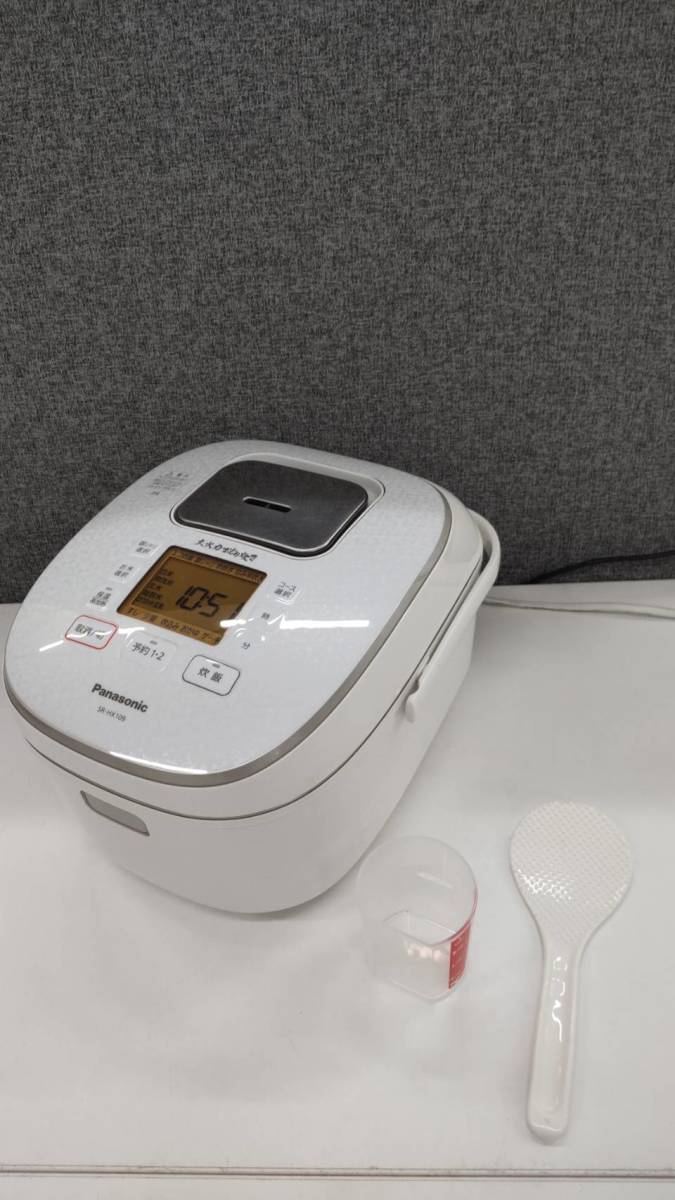 0509k1908 パナソニック IHジャー炊飯器 SR-HX109 5.5合炊き 2020年製