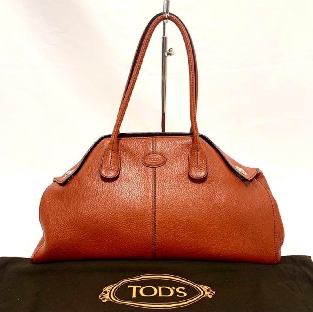 TOD'S　トッズ ジレリ　レザートートバッグ