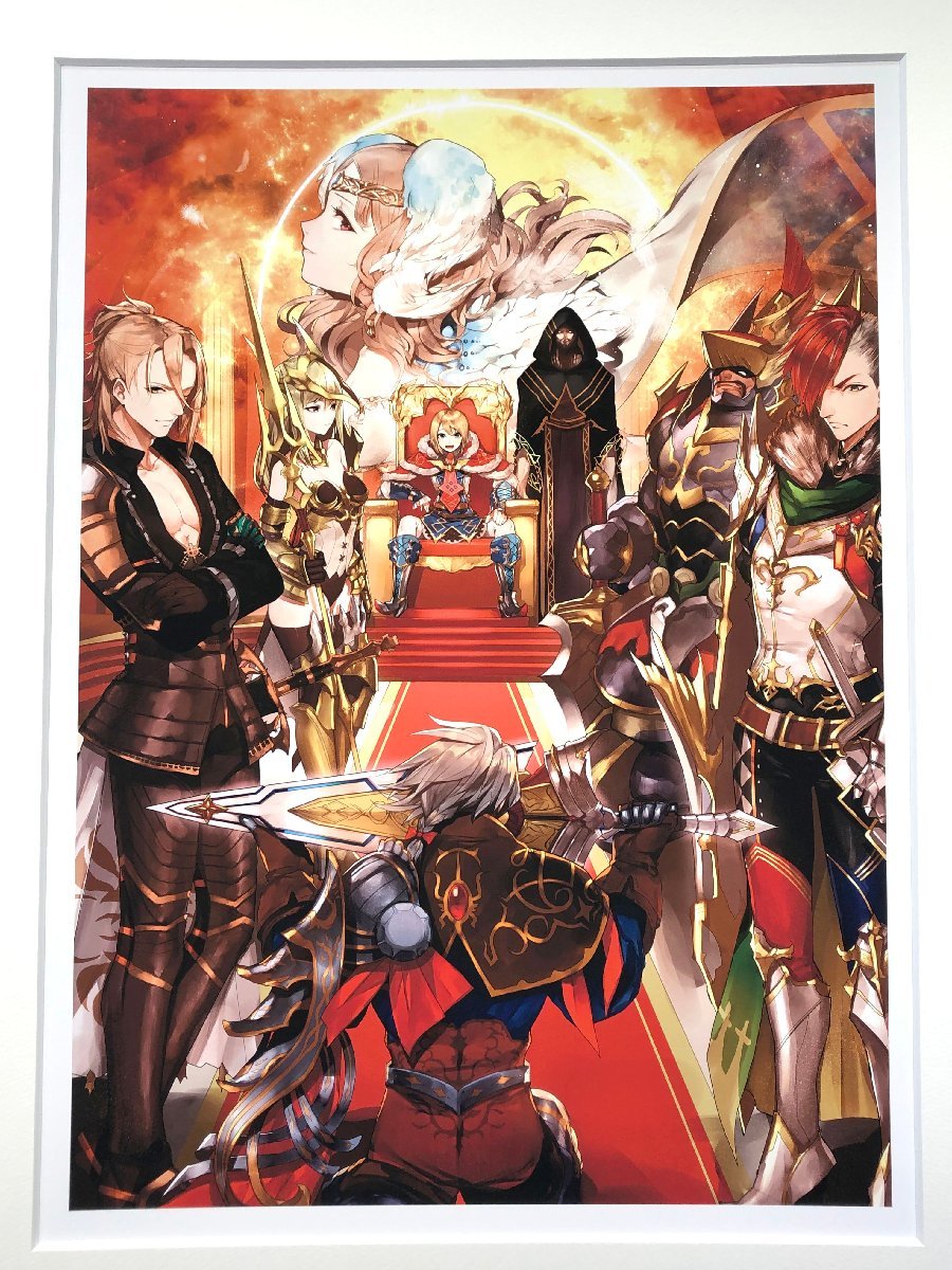 LoV3 ロードオブヴァーミリオン プリマグラフィ Sword of Round LoV3 ロードオブヴァーミリオン 円卓の騎士 複製原画 SPプリマ