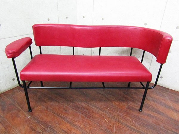  выставленный товар / не использовался товар /STELLAR WORKS/FLYMEe обращение ./Cotton club Lounge chair Two Seater/Carlo Forcolini/ телячья кожа /2 местный . диван /315,700 иен ft8565k