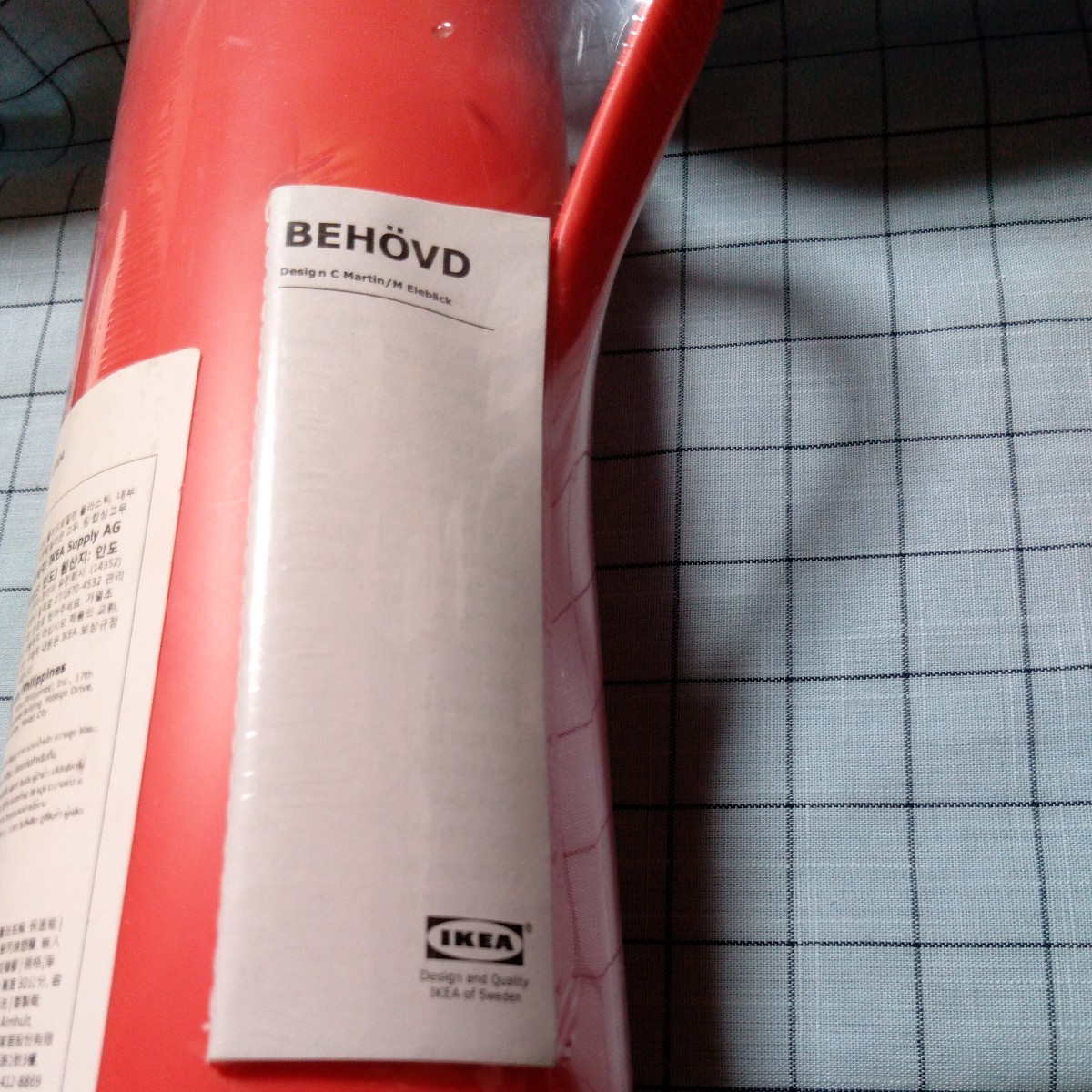 IKEA イケア　魔法瓶　BEHVD ベホーヴド　レッド　廃盤_画像2