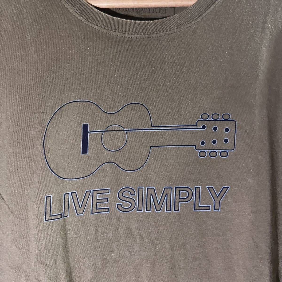 Patagonia Live Simply Tシャツ M グリーン パタゴニア_画像2