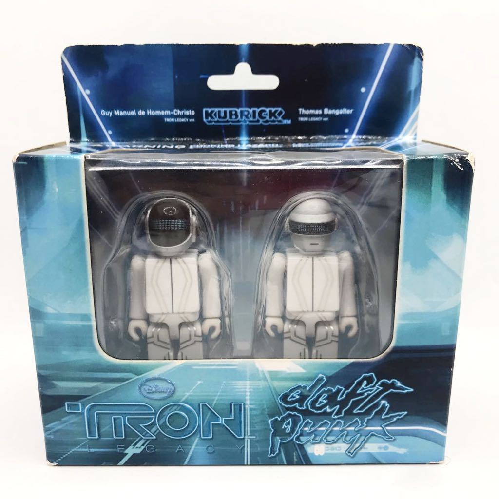 ◆KUBRICK キューブリック　DAFT PUNK ダフトパンク TRON LEGACY トロンレガシー　新品　未使用　レア　入手困難　廃盤品　BE@RBRICK 希少_画像1