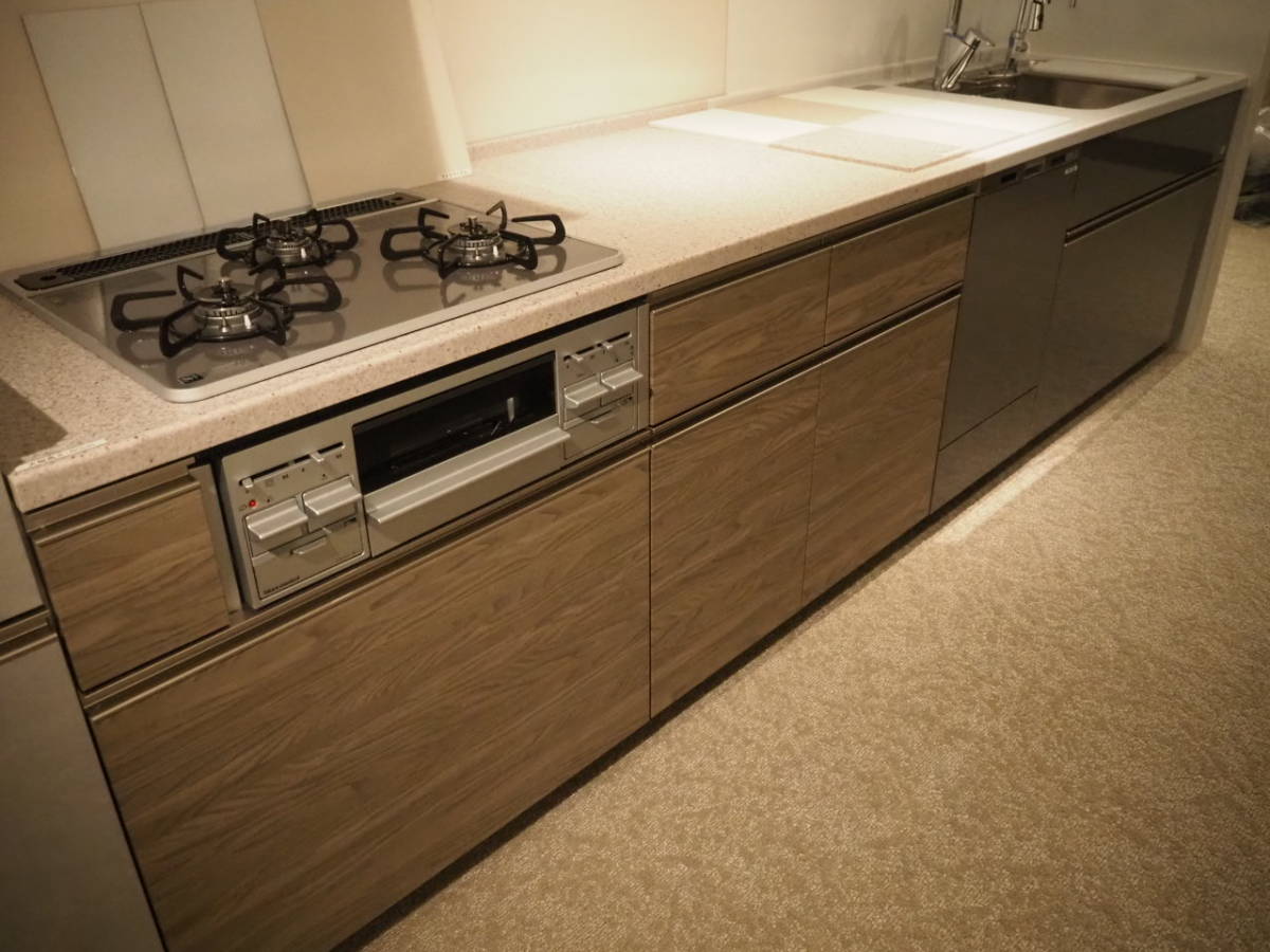 FX-26 モデルルーム展示品 タカラスタンダード システムキッチン　食洗、ガスコンロ　W3100_画像1