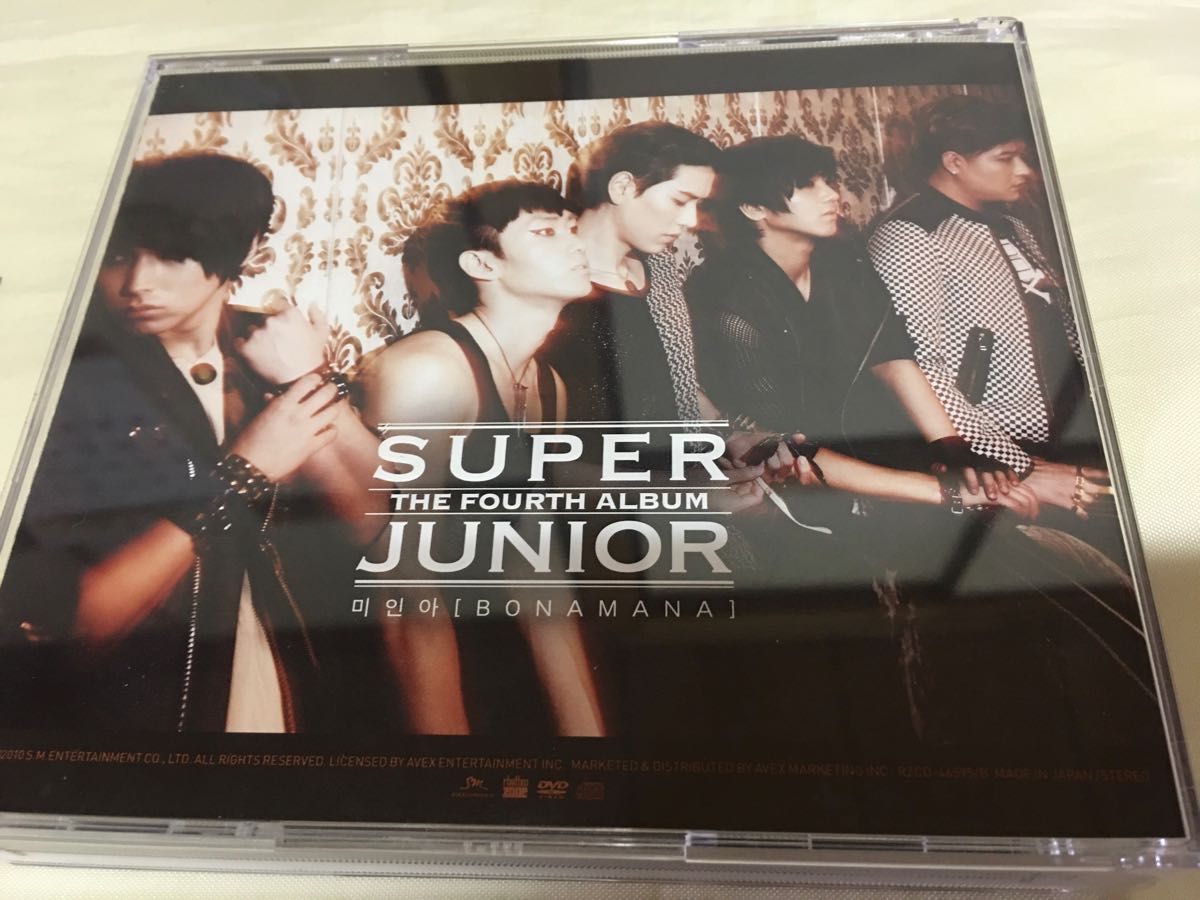 SUPER JUNIOR 日本 初回 美人 イトゥクトレカ付 CD DVD